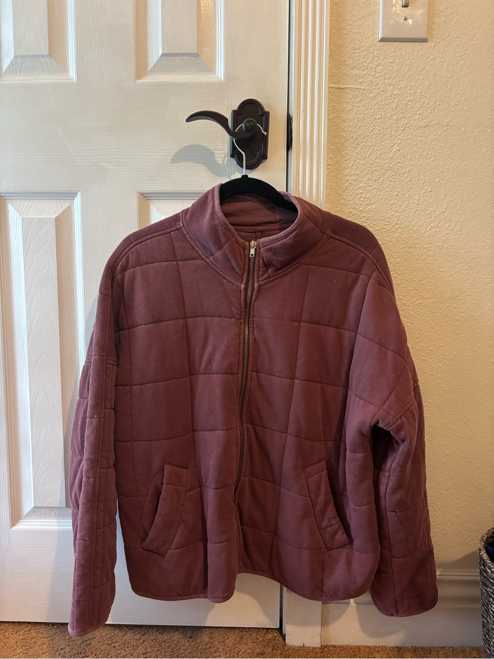 Angel Kiss Mauve Teddy Jacket